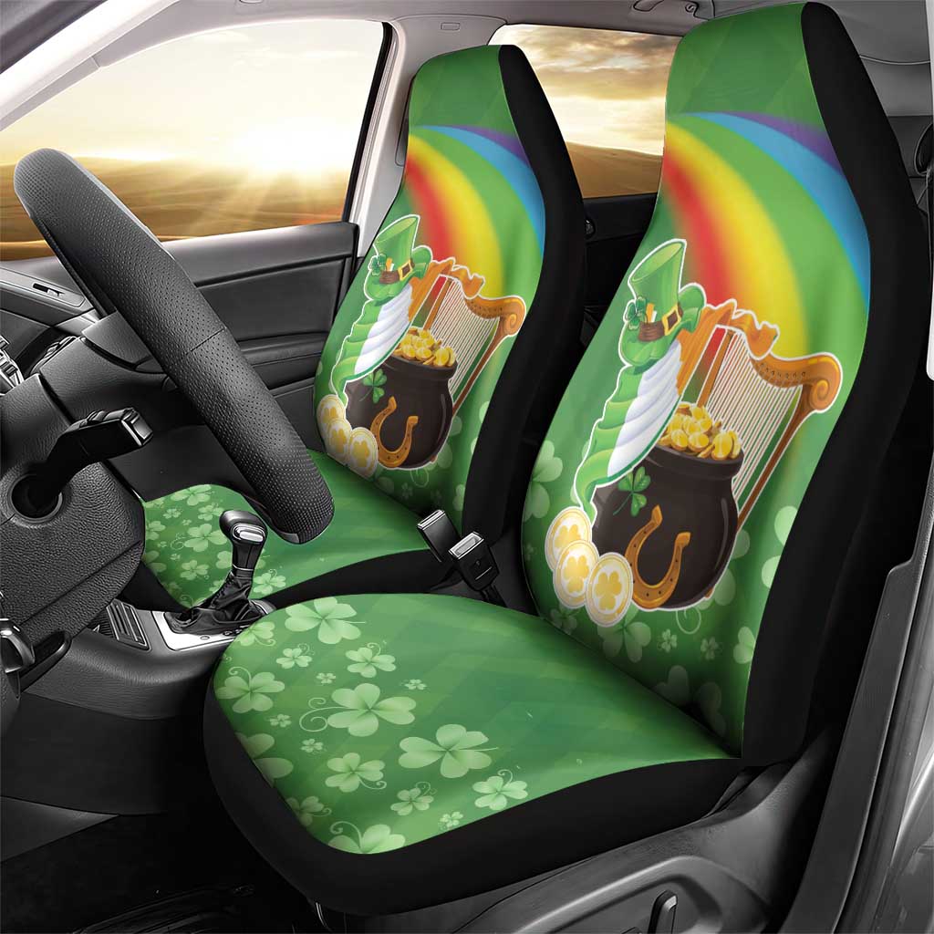 Celtic Harp Shamrock Republic of Ireland Car Seat Cover