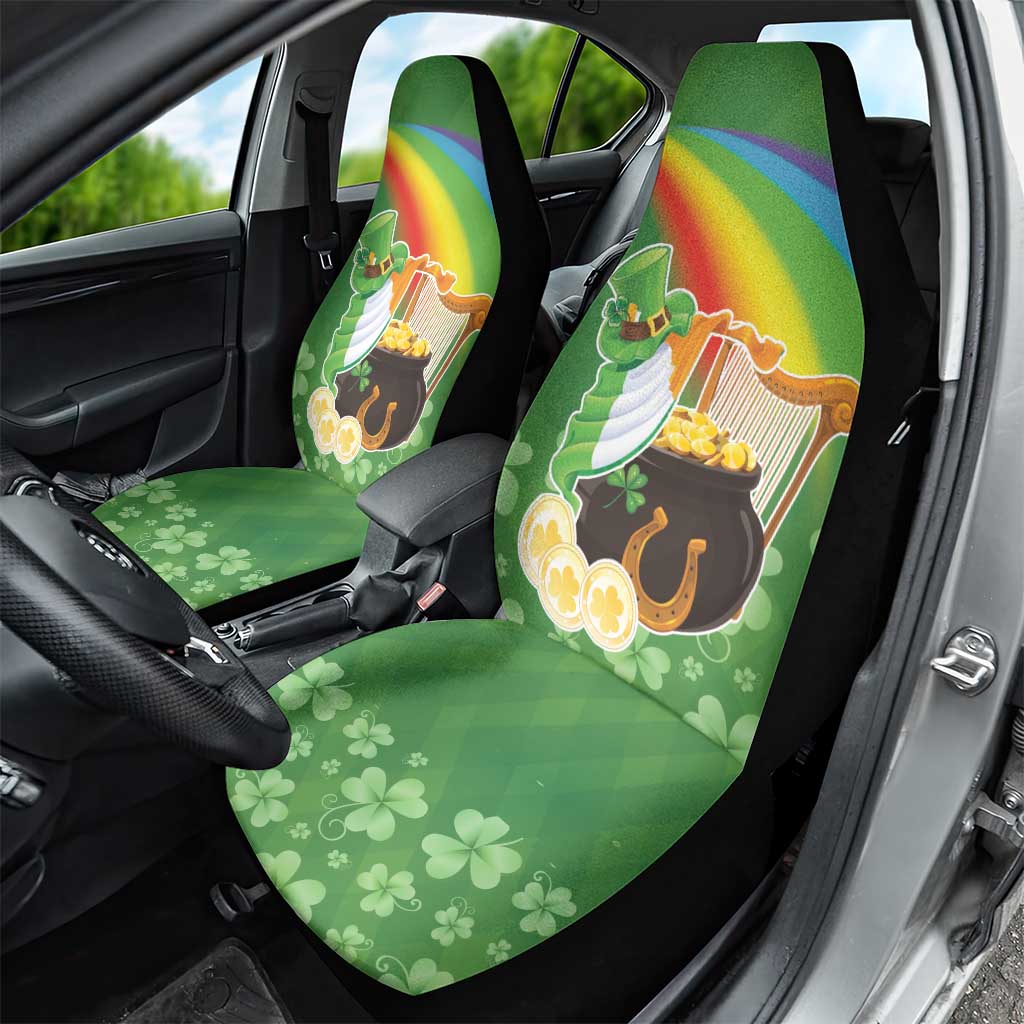 Celtic Harp Shamrock Republic of Ireland Car Seat Cover