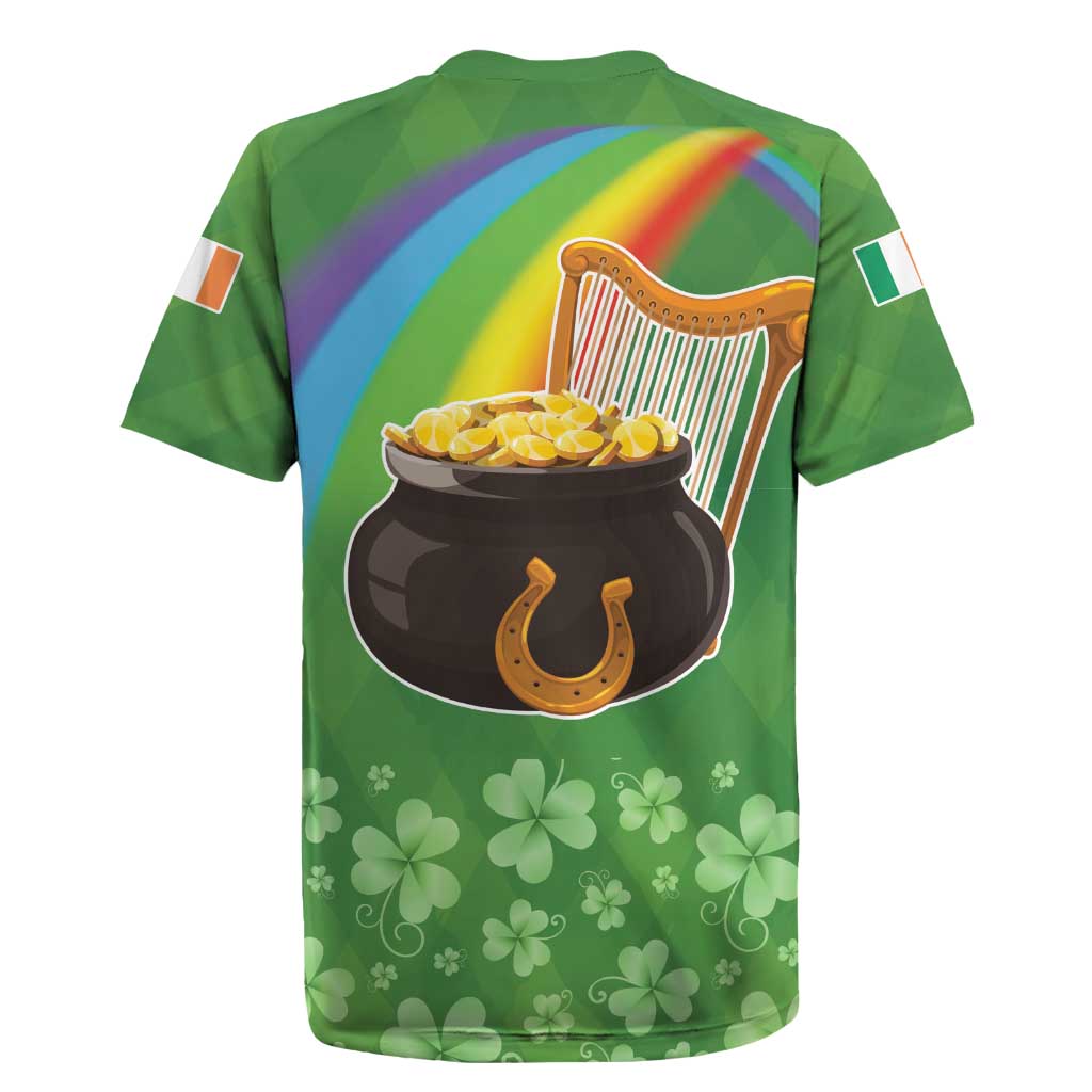 Celtic Harp Shamrock Republic of Ireland Rugby Jersey