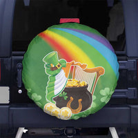 Celtic Harp Shamrock Republic of Ireland Spare Tire Cover