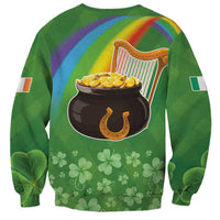 Celtic Harp Shamrock Republic of Ireland Sweatshirt