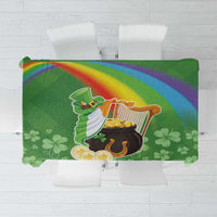 Celtic Harp Shamrock Republic of Ireland Tablecloth