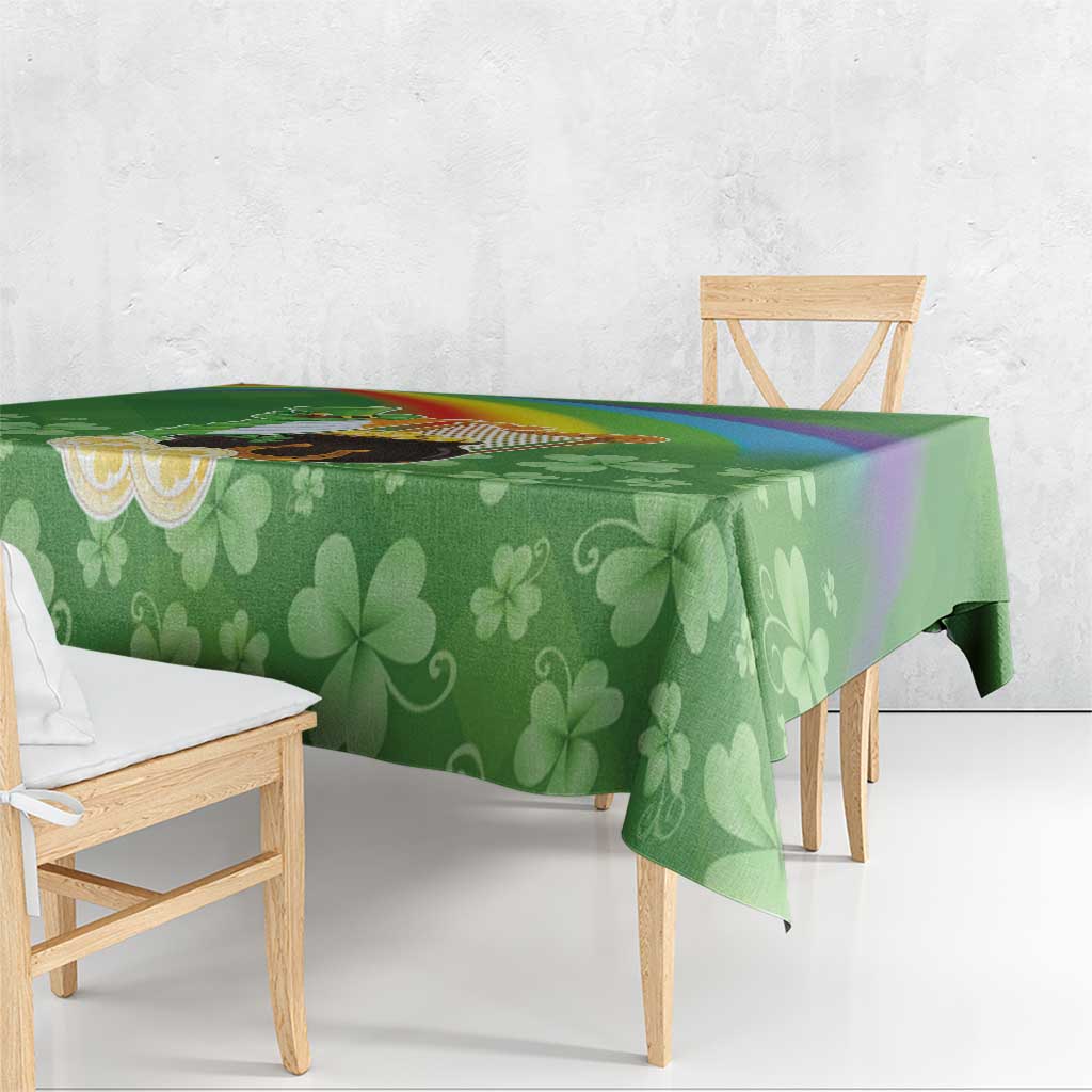 Celtic Harp Shamrock Republic of Ireland Tablecloth