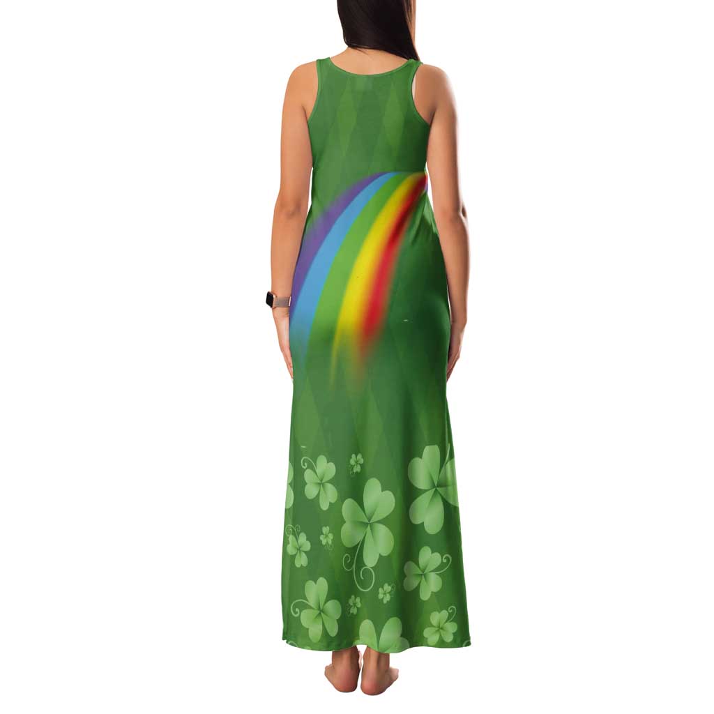 Celtic Harp Shamrock Republic of Ireland Tank Maxi Dress