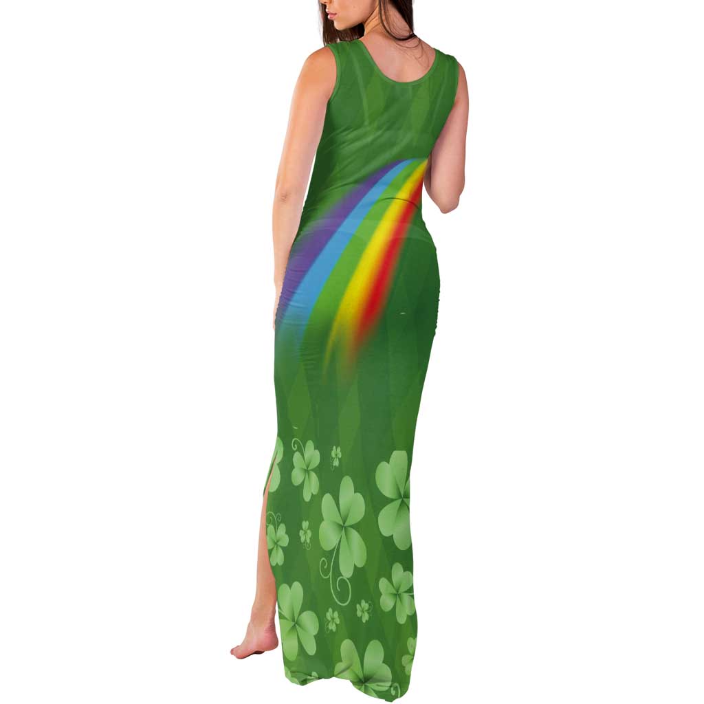 Celtic Harp Shamrock Republic of Ireland Tank Maxi Dress
