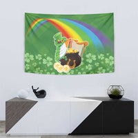 Celtic Harp Shamrock Republic of Ireland Tapestry