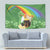Celtic Harp Shamrock Republic of Ireland Tapestry