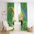 Celtic Harp Shamrock Republic of Ireland Window Curtain