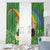 Celtic Harp Shamrock Republic of Ireland Window Curtain