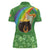 Celtic Harp Shamrock Republic of Ireland Women Polo Shirt