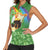 Celtic Harp Shamrock Republic of Ireland Women Sleeveless Polo Shirt