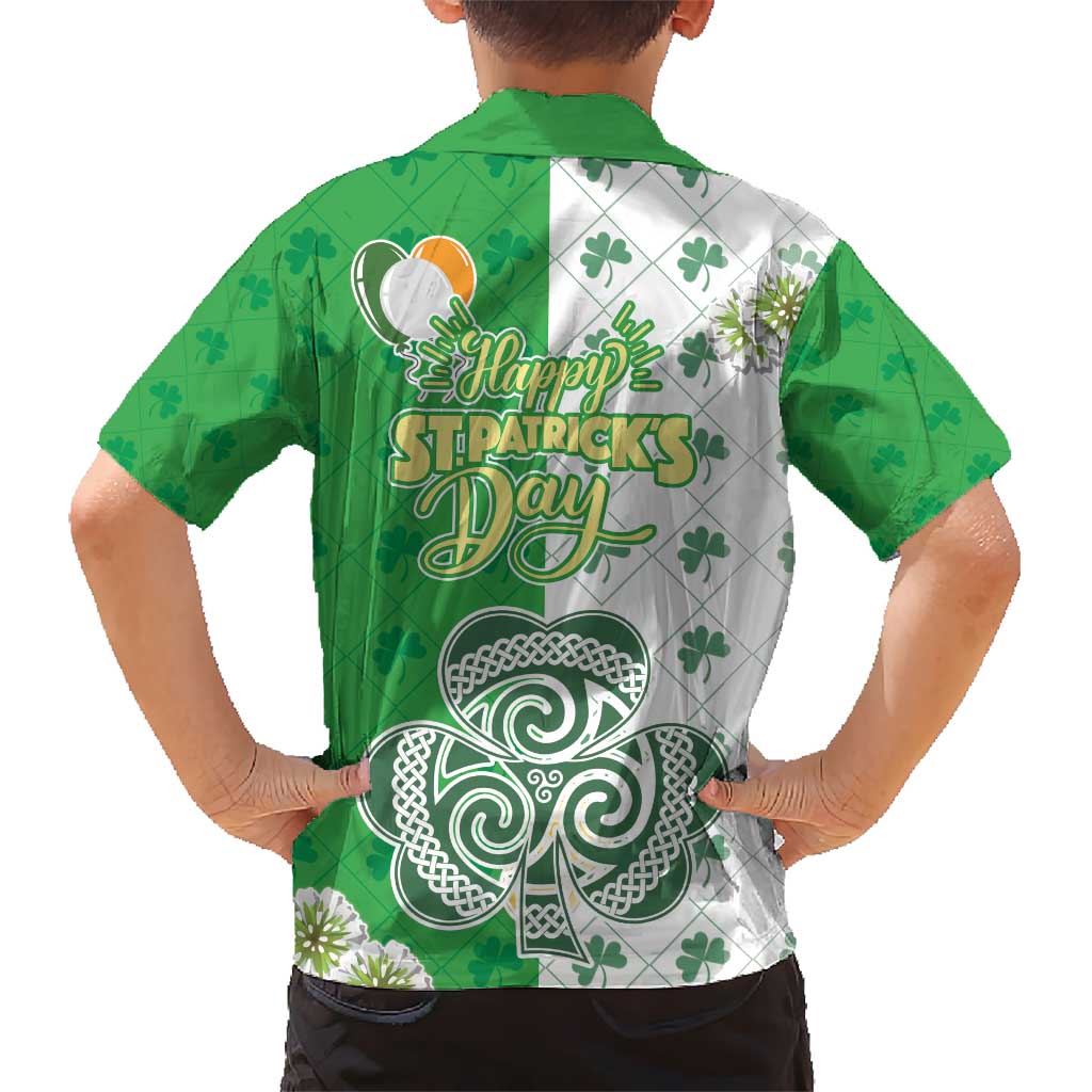 Ireland 17th March Saint Patrick's Day Hawaiian Shirt Irish Leprechaun with Shamrock
