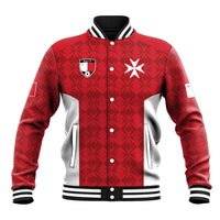 Custom Malta Football Jersey Go Champions Baseball Jacket Red Style