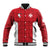 Custom Malta Football Jersey Go Champions Baseball Jacket Red Style