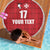 Custom Malta Football Jersey Go Champions Beach Blanket Red Style
