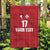 Custom Malta Football Jersey Go Champions Garden Flag Red Style