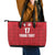 Custom Malta Football Jersey Go Champions Leather Tote Bag Red Style