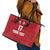 Custom Malta Football Jersey Go Champions Leather Tote Bag Red Style