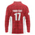 Custom Malta Football Jersey Go Champions Long Sleeve Polo Shirt Red Style