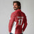 Custom Malta Football Jersey Go Champions Long Sleeve Polo Shirt Red Style