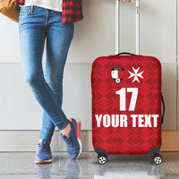 Custom Malta Football Jersey Go Champions Luggage Cover Red Style