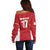 Custom Malta Football Jersey Go Champions Off Shoulder Sweater Red Style
