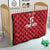 Custom Malta Football Jersey Go Champions Quilt Red Style