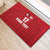 Custom Malta Football Jersey Go Champions Rubber Doormat Red Style