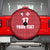 Custom Malta Football Jersey Go Champions Spare Tire Cover Red Style
