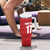 Custom Malta Football Jersey Go Champions Tumbler With Handle Red Style