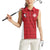 Custom Malta Football Jersey Go Champions Women Sleeveless Polo Shirt Red Style