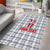 Custom Malta Football Jersey Go Champions Area Rug White Style