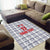Custom Malta Football Jersey Go Champions Area Rug White Style