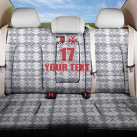 Custom Malta Football Jersey Go Champions Back Car Seat Cover White Style