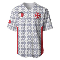 Custom Malta Football Jersey Go Champions Baseball Jersey White Style