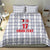 Custom Malta Football Jersey Go Champions Bedding Set White Style