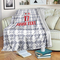 Custom Malta Football Jersey Go Champions Blanket White Style