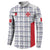 Custom Malta Football Jersey Go Champions Button Sweatshirt White Style