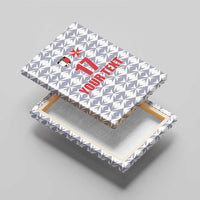 Custom Malta Football Jersey Go Champions Canvas Wall Art White Style