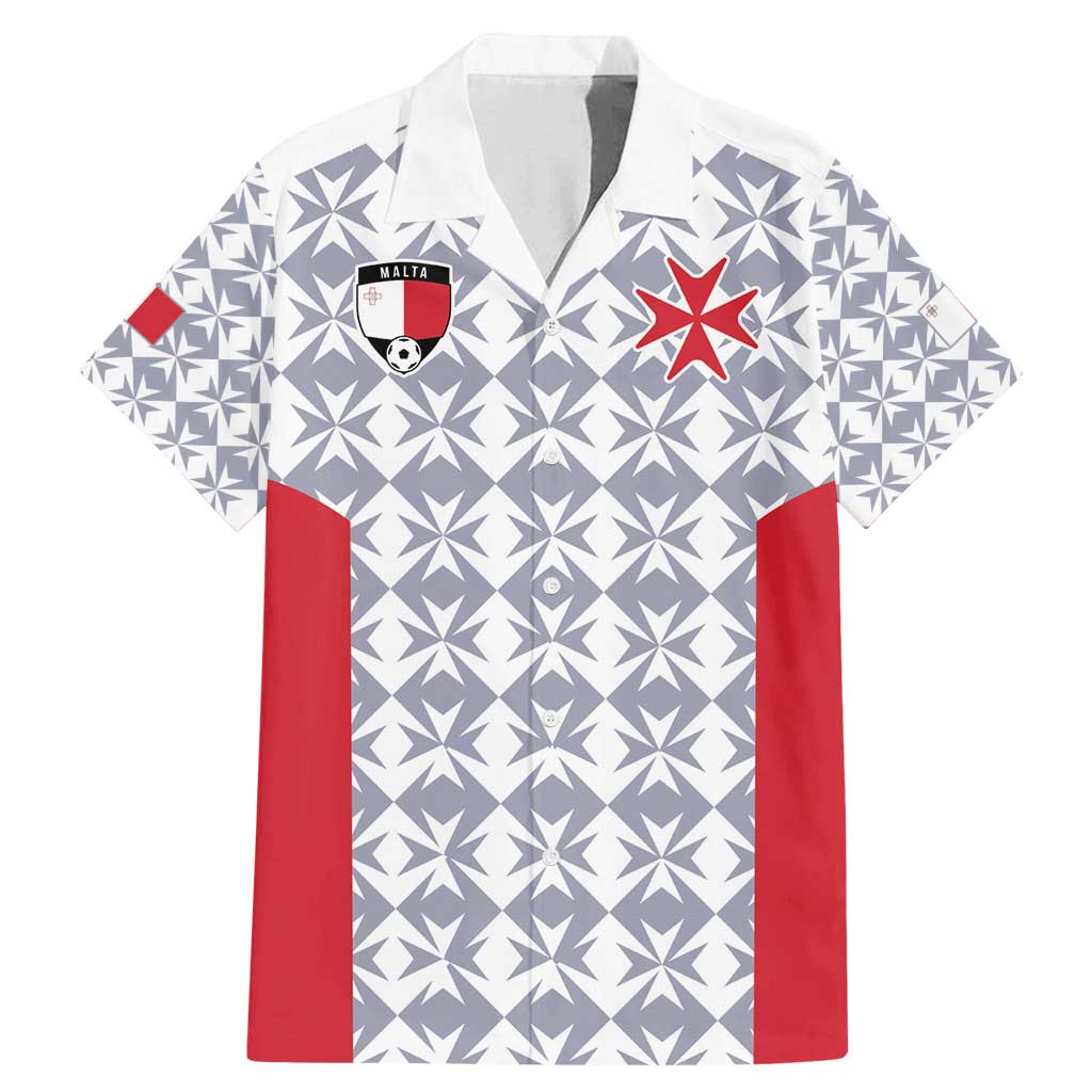 Custom Malta Football Jersey Go Champions Family Matching Mermaid Dress and Hawaiian Shirt White Style