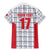 Custom Malta Football Jersey Go Champions Family Matching Mermaid Dress and Hawaiian Shirt White Style