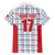 Custom Malta Football Jersey Go Champions Family Matching Puletasi and Hawaiian Shirt White Style