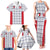 Custom Malta Football Jersey Go Champions Family Matching Tank Maxi Dress and Hawaiian Shirt White Style