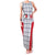 Custom Malta Football Jersey Go Champions Family Matching Tank Maxi Dress and Hawaiian Shirt White Style