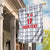 Custom Malta Football Jersey Go Champions Garden Flag White Style