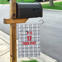 Custom Malta Football Jersey Go Champions Garden Flag White Style