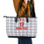 Custom Malta Football Jersey Go Champions Leather Tote Bag White Style
