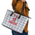 Custom Malta Football Jersey Go Champions Leather Tote Bag White Style