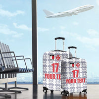 Custom Malta Football Jersey Go Champions Luggage Cover White Style