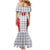 Custom Malta Football Jersey Go Champions Mermaid Dress White Style